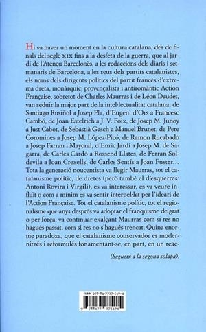 Maurras a Catalunya: elements per a un debat | 9788477275404 | Pla, Xavier (ed.) | Llibres.cat | Llibreria online en català | La Impossible Llibreters Barcelona