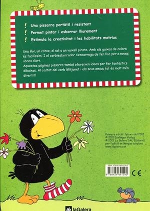 A dibuixar! El gran llibre pissarra del Corb Mitjonet | 9788424641290 | Rudolph, Annet | Llibres.cat | Llibreria online en català | La Impossible Llibreters Barcelona