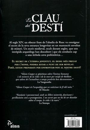 La clau del destí | 9788493786892 | Cooper, Glenn | Llibres.cat | Llibreria online en català | La Impossible Llibreters Barcelona