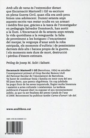 Amb ulls de nena | 9788493809553 | Martorell i Gil, Encarnació | Llibres.cat | Llibreria online en català | La Impossible Llibreters Barcelona