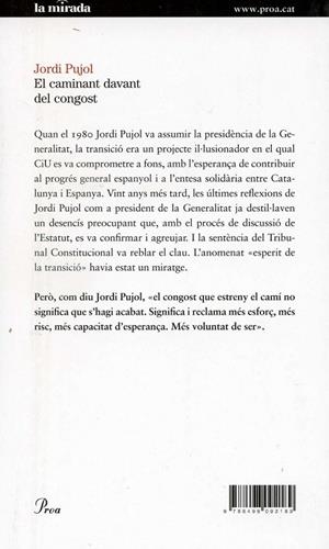 El caminant davant del congost. Quan tot és difícil. I necessari | 9788498092189 | Pujol, Jordi | Llibres.cat | Llibreria online en català | La Impossible Llibreters Barcelona