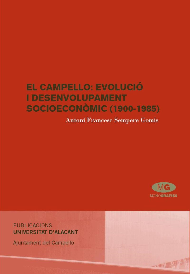 El Campello: evolució i desenvolupament socioeconòmic (1900-1985) | 9788479088866 | Sempere Gomis, Antoni F. | Llibres.cat | Llibreria online en català | La Impossible Llibreters Barcelona