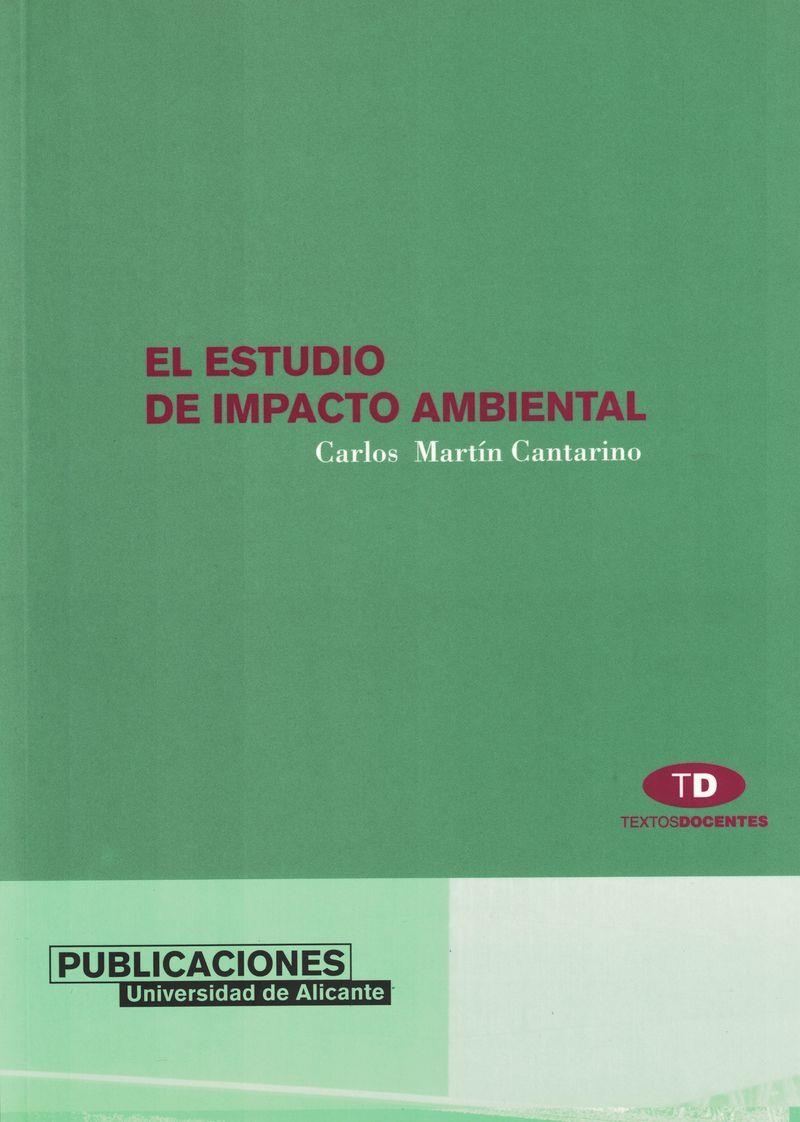 El estudio de impacto ambiental | 9788479084912 | Martín Cantarino, C. | Llibres.cat | Llibreria online en català | La Impossible Llibreters Barcelona