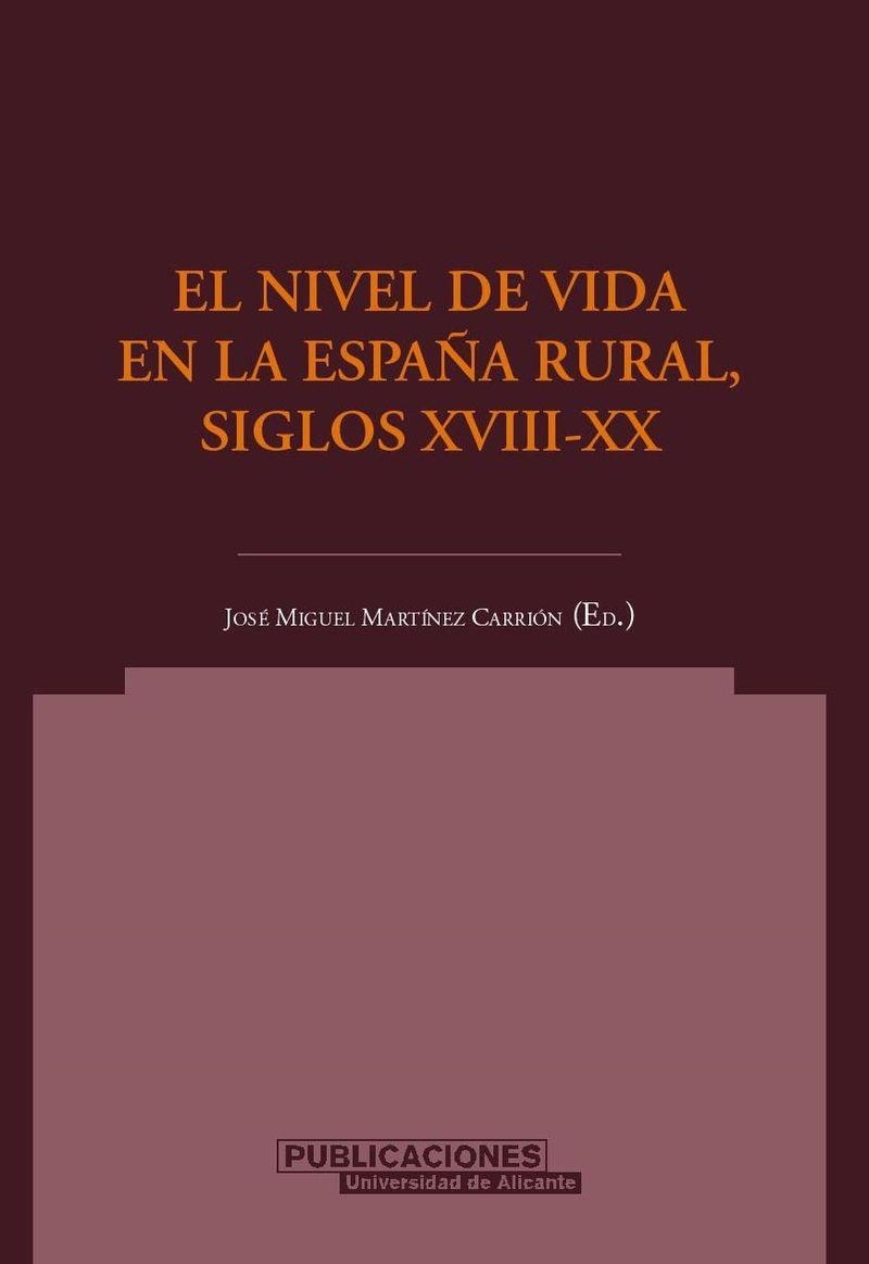 El nivel de vida en la España rural, siglos XVIII-XX | 9788479086688 | Llibres.cat | Llibreria online en català | La Impossible Llibreters Barcelona