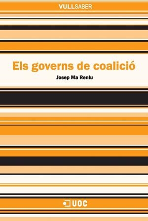 Els governs de coalició | 9788497888936 | Reniu, Josep Ma | Llibres.cat | Llibreria online en català | La Impossible Llibreters Barcelona