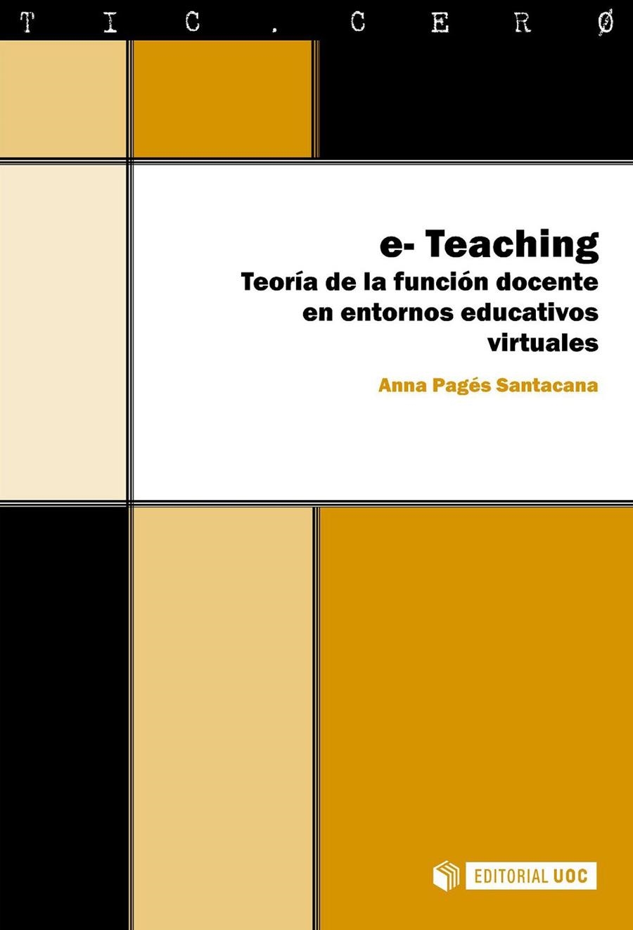 e-Teaching | 9788497886697 | Pagès Santacana, Anna | Llibres.cat | Llibreria online en català | La Impossible Llibreters Barcelona