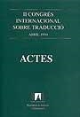 II Congrés Internacional sobre Traducció | 9788449010613 | Bacardí, Montserrat (comp.) | Llibres.cat | Llibreria online en català | La Impossible Llibreters Barcelona