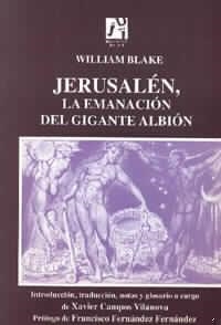 Jerusalen, la emanación del gigante Albión | 9788480211222 | Blake, William | Llibres.cat | Llibreria online en català | La Impossible Llibreters Barcelona