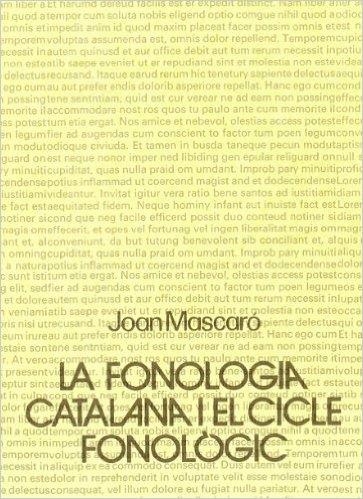 La fonologia catalana, I | 9788474880700 | Mascaró, Joan | Llibres.cat | Llibreria online en català | La Impossible Llibreters Barcelona