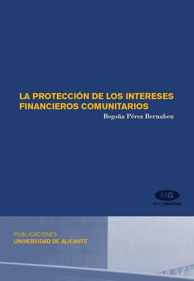 La protección de los intereses financieros comunitarios | 9788479088323 | Pérez Bernabeu, B. | Llibres.cat | Llibreria online en català | La Impossible Llibreters Barcelona