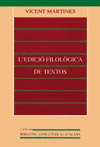 L'edició filològica de textos | 9788437039367 | Martines Peres, Vicent | Llibres.cat | Llibreria online en català | La Impossible Llibreters Barcelona