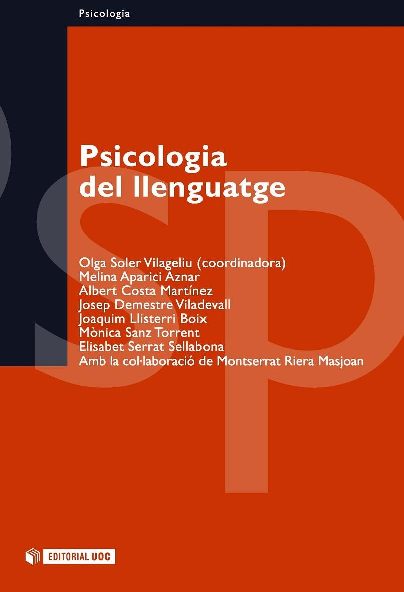 Psicologia del llenguatge | 9788497881586 | Soler Vilageliu, Olga | Llibres.cat | Llibreria online en català | La Impossible Llibreters Barcelona