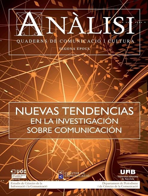 Revista Anàlisi. Quaderns de comunicació i cultura. Segona època (Monogràfic 2010) | 9788490294888 | Estudis de Ciències de la Informació i la Comunicació (UOC) / Departament de Periodisme i de Cièncie | Llibres.cat | Llibreria online en català | La Impossible Llibreters Barcelona