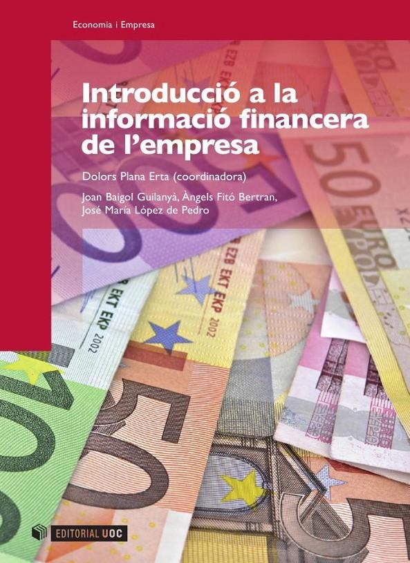 Introducció a la informació financera de l'empresa | 9788490295496 | VVAA | Llibres.cat | Llibreria online en català | La Impossible Llibreters Barcelona