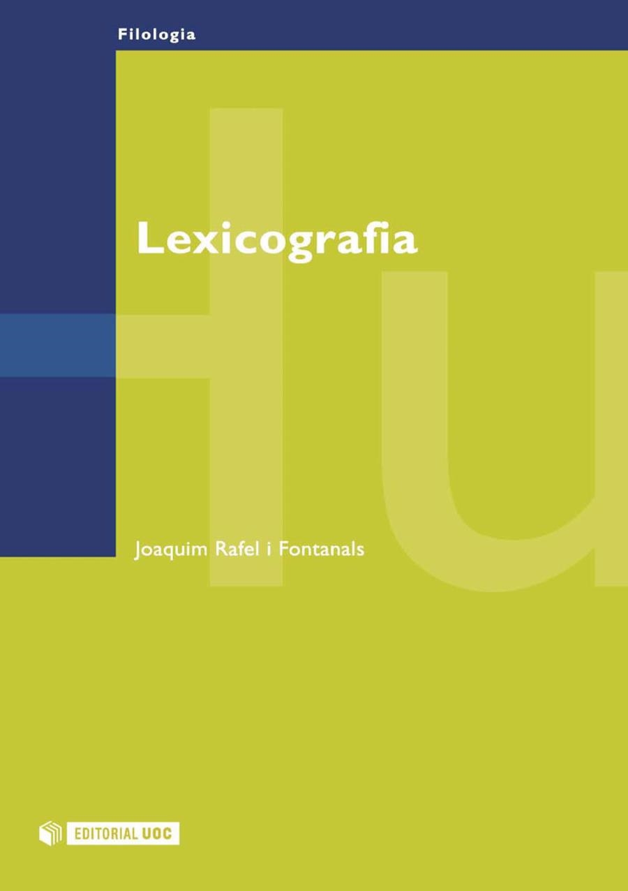 Lexicografia | 9788490293164 | Rafel i Fontanals, Joaquim | Llibres.cat | Llibreria online en català | La Impossible Llibreters Barcelona