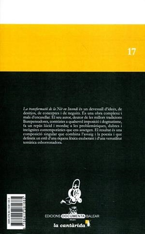 La transformació de la nit en incendi | 9788415081685 | Perelló, Miquel | Llibres.cat | Llibreria online en català | La Impossible Llibreters Barcelona