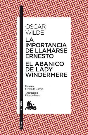 La importancia de llamarse Ernesto / El abanico de lady Windermere | 9788467037760 | Wilde, Oscar | Llibres.cat | Llibreria online en català | La Impossible Llibreters Barcelona