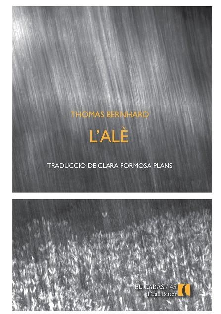 L'Alè | 9788492574865 | Bernhard, Thomas | Llibres.cat | Llibreria online en català | La Impossible Llibreters Barcelona