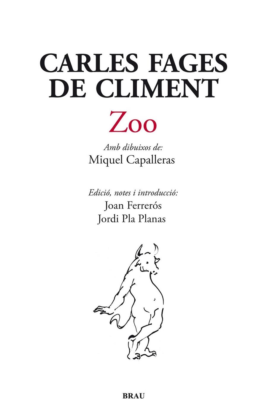 Zoo | 9788496905962 | Fages de Climent, Carles | Llibres.cat | Llibreria online en català | La Impossible Llibreters Barcelona