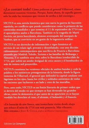 Victus. Barcelona 1714 | 9788496735729 | Sánchez Piñol, Albert | Llibres.cat | Llibreria online en català | La Impossible Llibreters Barcelona