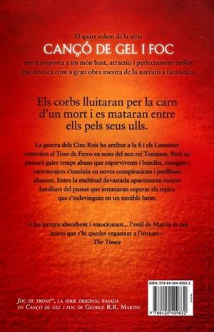 Festí de corbs. Cançó de gel i foc 4 | 9788420409832 | Martin, George R.R | Llibres.cat | Llibreria online en català | La Impossible Llibreters Barcelona