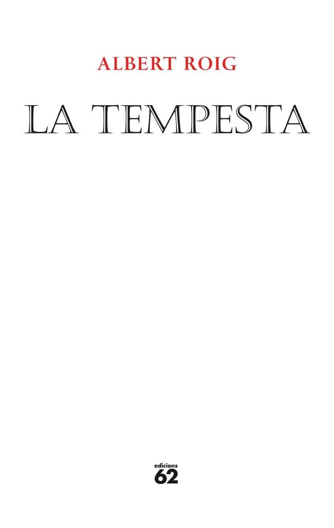 La tempesta | 9788429768916 | Roig Anto, Albert | Llibres.cat | Llibreria online en català | La Impossible Llibreters Barcelona