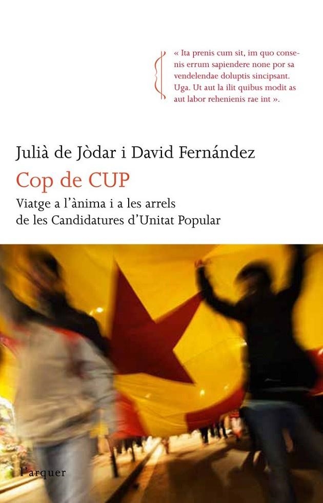 Cop de CUP | 9788466416061 | Jòdar Muñoz, Julià de / Fernández Ramos, David | Llibres.cat | Llibreria online en català | La Impossible Llibreters Barcelona