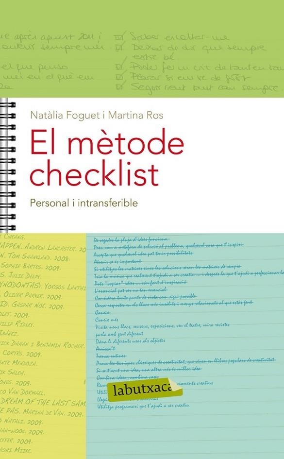 El mètode Checklist. Capítol 1: Personal i intransferible | 9788499304366 | Foguet Plaza, Natàlia / Ros Solé, Martina | Llibres.cat | Llibreria online en català | La Impossible Llibreters Barcelona