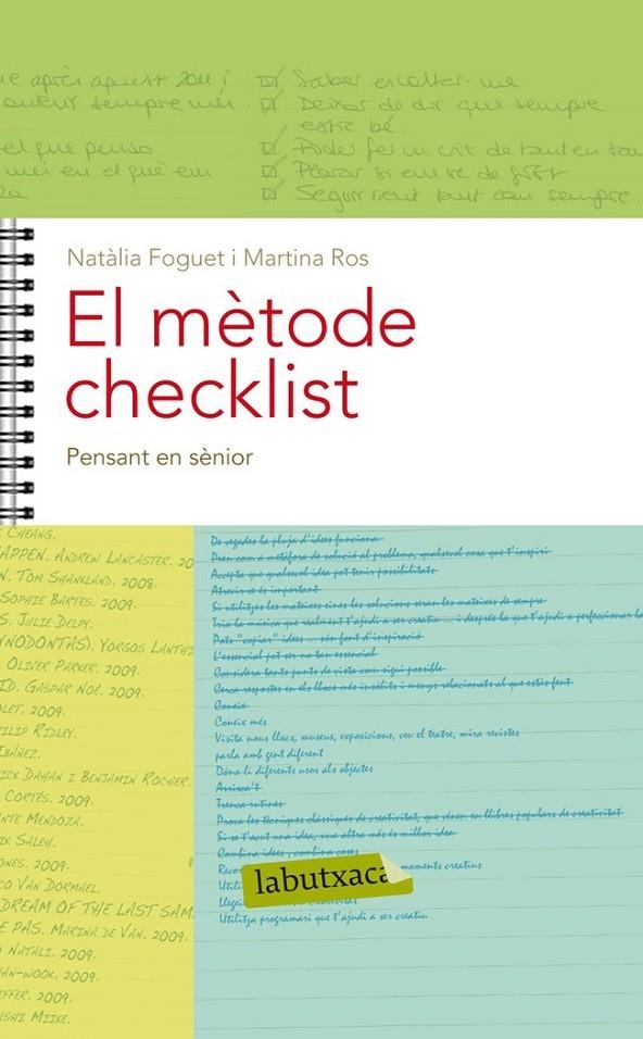 El mètode Checklist. Capítol 6: Pensant en sènior | 9788499304410 | Foguet Plaza, Natàlia / Ros Solé, Martina | Llibres.cat | Llibreria online en català | La Impossible Llibreters Barcelona