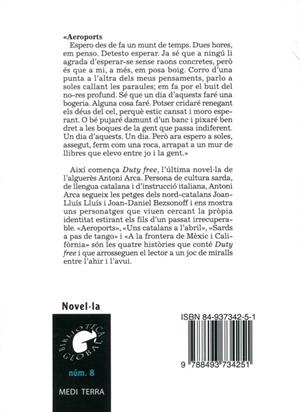 Duty free | 9788493734251 | Arca, Toni | Llibres.cat | Llibreria online en català | La Impossible Llibreters Barcelona