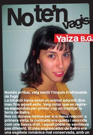 No te'n vagis | 9788424646196 | Yaiza B.G. | Llibres.cat | Llibreria online en català | La Impossible Llibreters Barcelona