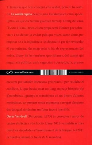 La zombi espina | 9788493780074 | Vendrell Corrons, Òscar | Llibres.cat | Llibreria online en català | La Impossible Llibreters Barcelona