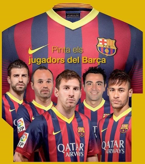 Pinta els jugadors del Barça! | 9788490572573 | Andrés Mariani/Batec, S. L. Producciones | Llibres.cat | Llibreria online en català | La Impossible Llibreters Barcelona