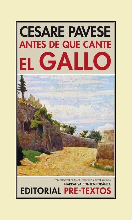 Antes de que cante el gallo | 9788415576785 | Pavese, Cesare | Llibres.cat | Llibreria online en català | La Impossible Llibreters Barcelona