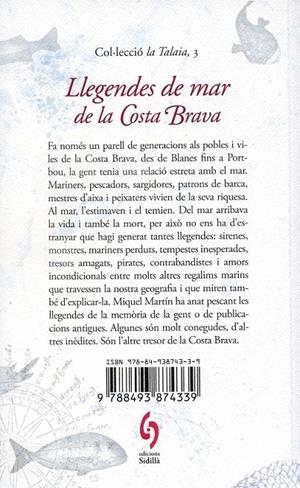 Llegendes de mar de la Costa Brava | 9788493874339 | Martín, Miquel | Llibres.cat | Llibreria online en català | La Impossible Llibreters Barcelona