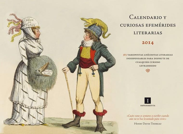 CALENDARIO Y CURIOSAS EFEMERIDES LITERARIAS 2014 | 9788415578994 | AA.VV, AA.VV | Llibres.cat | Llibreria online en català | La Impossible Llibreters Barcelona