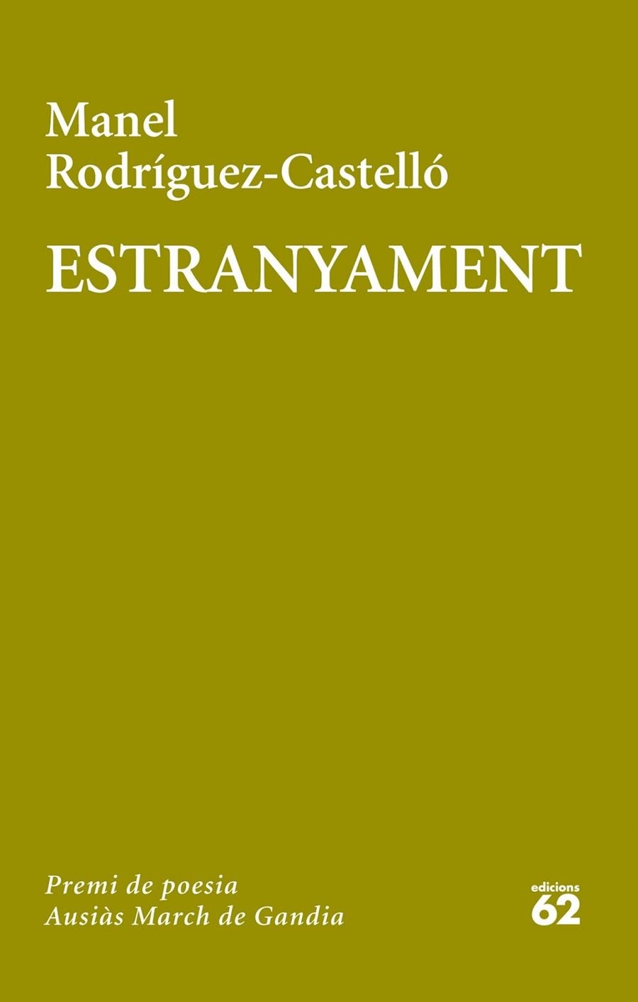 Estranyament | 9788429772081 | Rodríguez-Castelló, Manel | Llibres.cat | Llibreria online en català | La Impossible Llibreters Barcelona