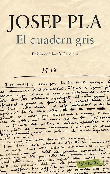 El quadern gris. Edició de Narcís Garolera | 9788499307787 | Josep Pla | Llibres.cat | Llibreria online en català | La Impossible Llibreters Barcelona