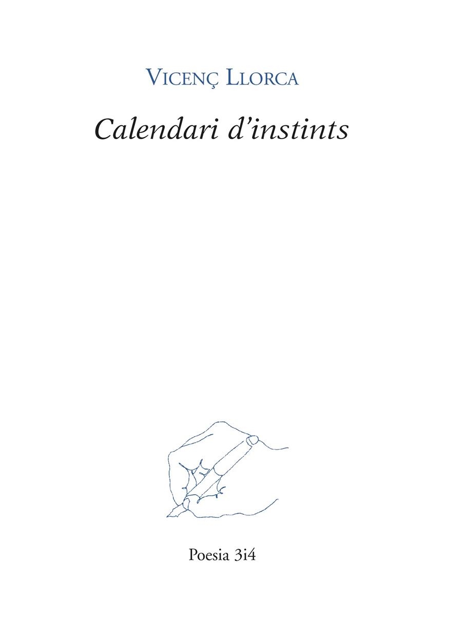 Calendari d'instints | 9788475029443 | Llorca. Vivenç | Llibres.cat | Llibreria online en català | La Impossible Llibreters Barcelona