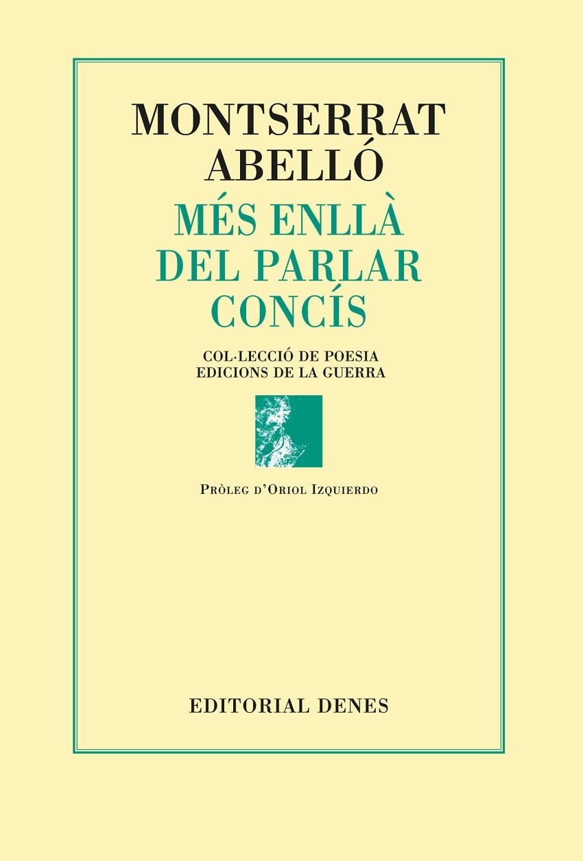 Més enllà del parlar concís | 9788494257728 | Abelló, Montserrat | Llibres.cat | Llibreria online en català | La Impossible Llibreters Barcelona