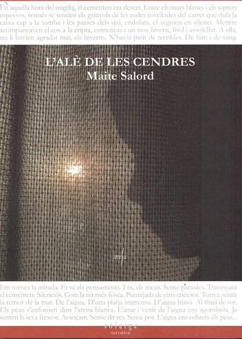 L'alè de les cendres | 9788461709946 | Salord Ripoll, Maite | Llibres.cat | Llibreria online en català | La Impossible Llibreters Barcelona