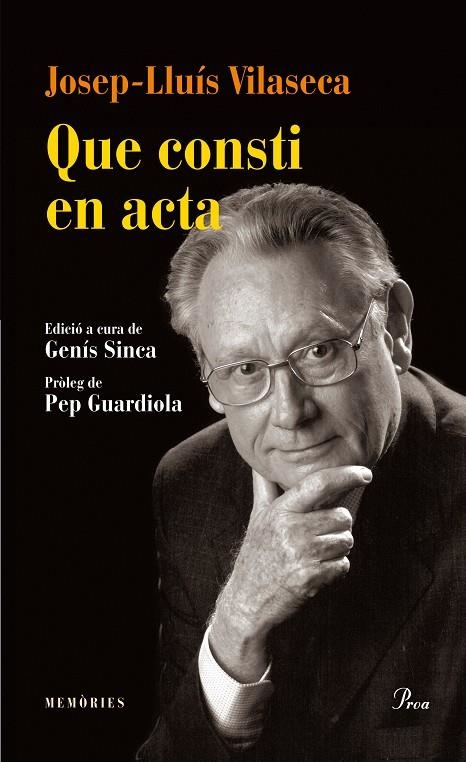 Que consti en acta | 9788475884615 | Vilaseca Guasch, Josep Lluís | Llibres.cat | Llibreria online en català | La Impossible Llibreters Barcelona