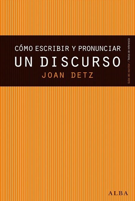 Cómo escribir y pronunciar un discurso | 9788490650677 | Detz, Joan | Llibres.cat | Llibreria online en català | La Impossible Llibreters Barcelona