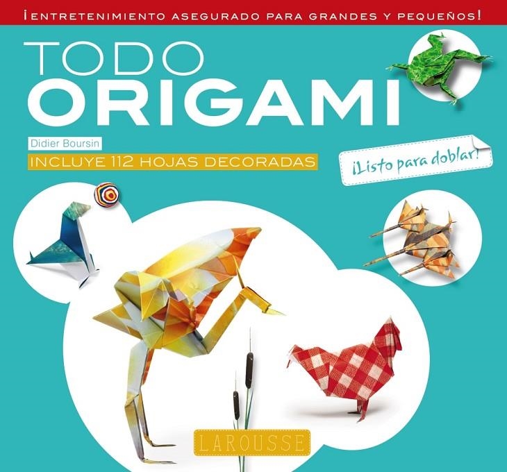 Todo Origami | 9788416124794 | Boursin, Didier | Llibres.cat | Llibreria online en català | La Impossible Llibreters Barcelona