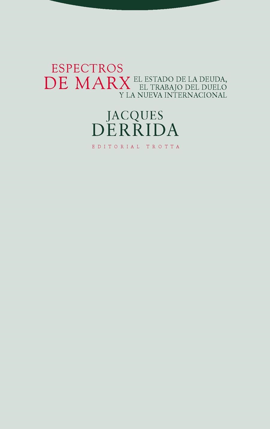 ESPECTROS DE MARX | 9788481640649 | DERRIDA, JACQUES | Llibres.cat | Llibreria online en català | La Impossible Llibreters Barcelona