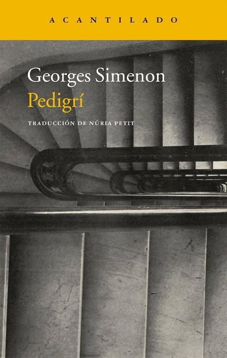 Pedigrí | 9788416011643 | Simenon, Georges | Llibres.cat | Llibreria online en català | La Impossible Llibreters Barcelona