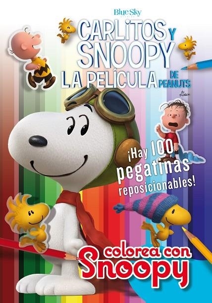 Colorea con Snoopy + 100 pegatinas - Carlitos y Snoopy - Los libros de la pelícu | 9788416261444 | Schulz, Charles M. | Llibres.cat | Llibreria online en català | La Impossible Llibreters Barcelona