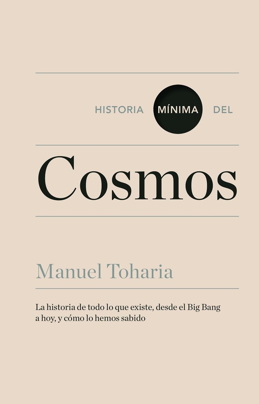 Historia mínima del cosmos | 9788416354023 | Toharia, Manuel | Llibres.cat | Llibreria online en català | La Impossible Llibreters Barcelona