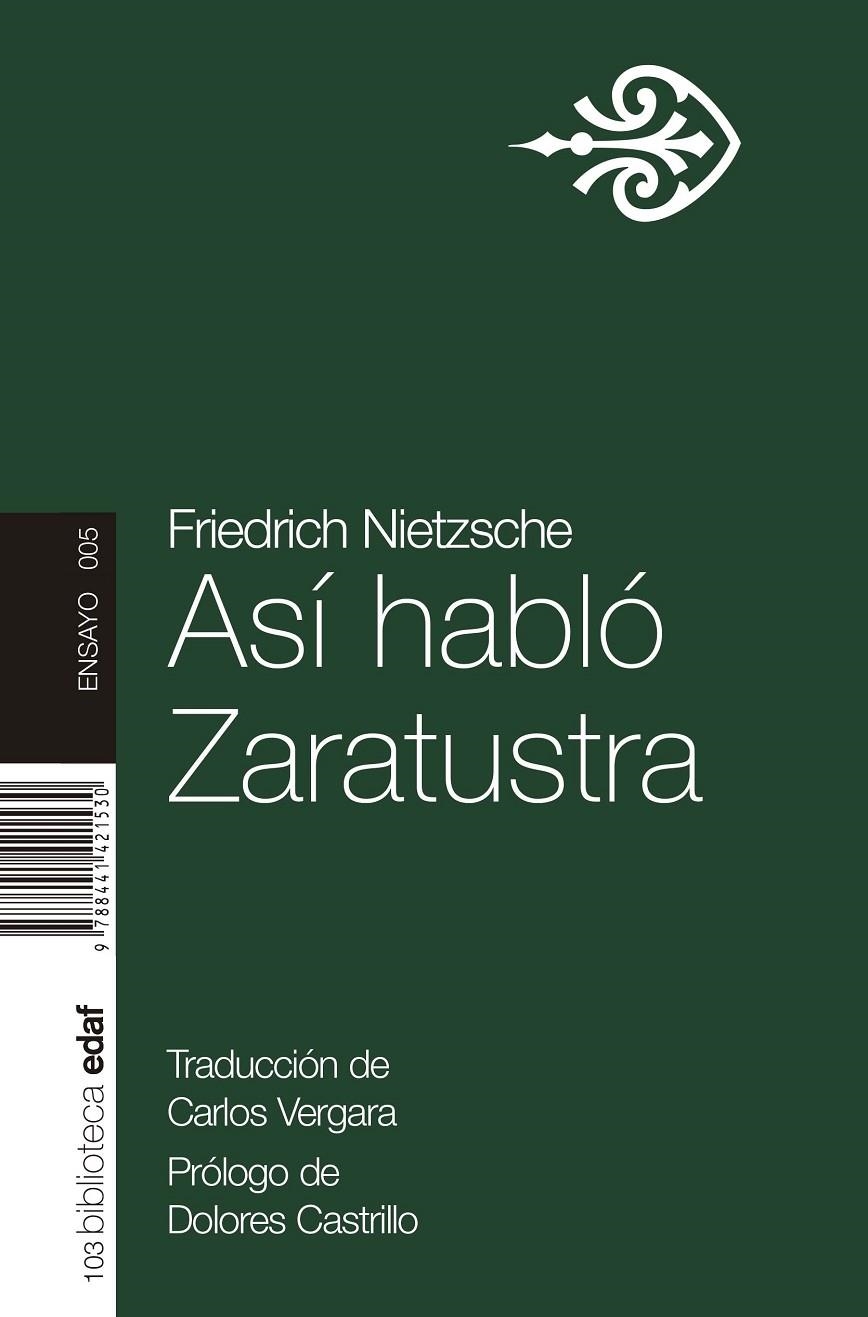 Así habló Zaratustra | 9788441421530 | Nietzsche, Friedrich | Llibres.cat | Llibreria online en català | La Impossible Llibreters Barcelona