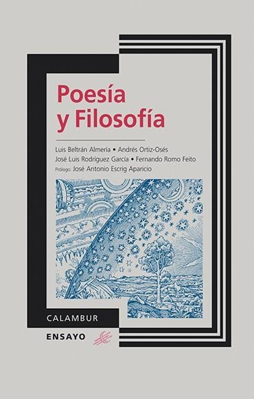 Poesía y filosofía | 9788483593103 | Beltrán Almería, Luis/Ortiz-Osés, Andrés/Rodríguez García, José Luis/Romo Feito, Fernando | Llibres.cat | Llibreria online en català | La Impossible Llibreters Barcelona